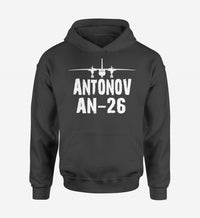 Thumbnail for Antonov AN-26 & Plane Designed Hoodies