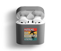Thumbnail for Husband & Dad & Aircraft Mechanic & Legend Designed AirPods Cases