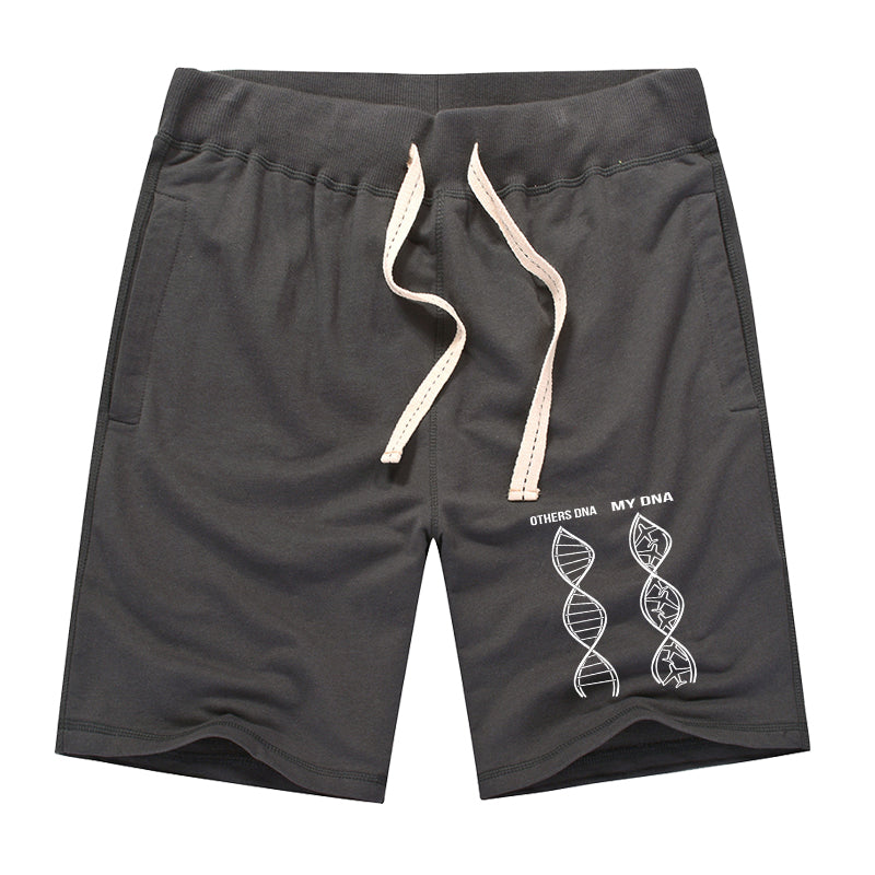 Aviation DNA Designed Cotton Shorts