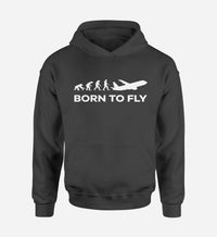 Thumbnail for Born To Fly Designed Hoodies