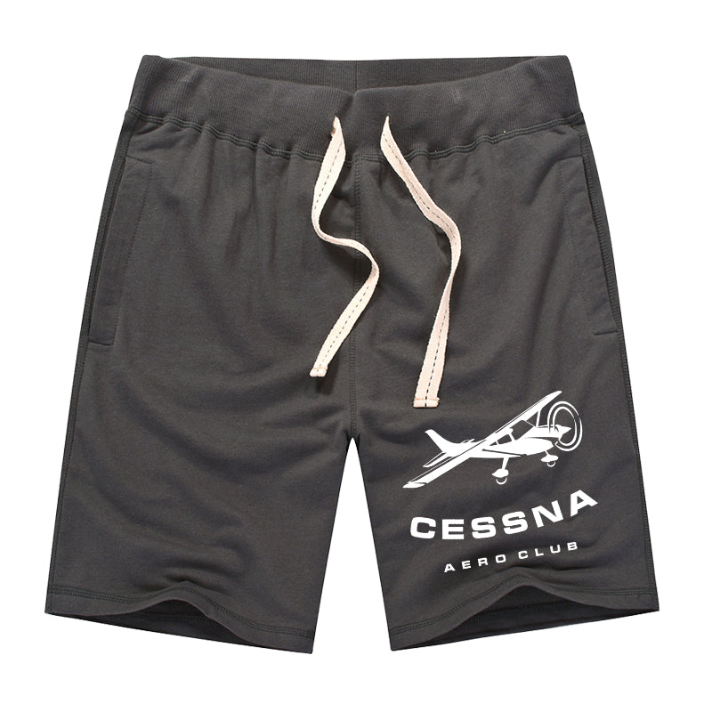 Cessna Aeroclub Designed Cotton Shorts
