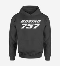 Thumbnail for Boeing 757 & Text Designed Hoodies