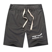 Thumbnail for The Airbus A330 Designed Cotton Shorts