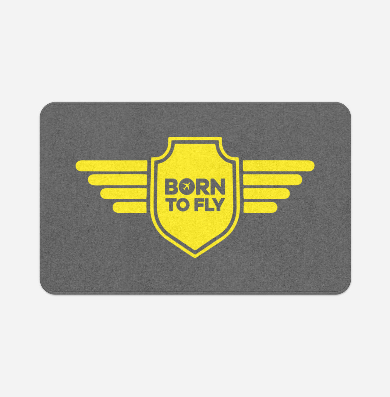 Born To Fly & Badge Designed Bath Mats