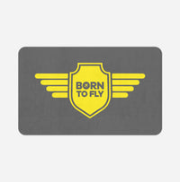 Thumbnail for Born To Fly & Badge Designed Bath Mats