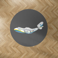Thumbnail for RIP Antonov An-225 Designed Carpet & Floor Mats (Round)