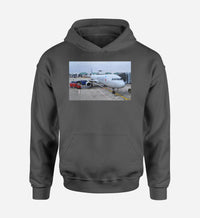Thumbnail for American Airlines A321 Designed Hoodies