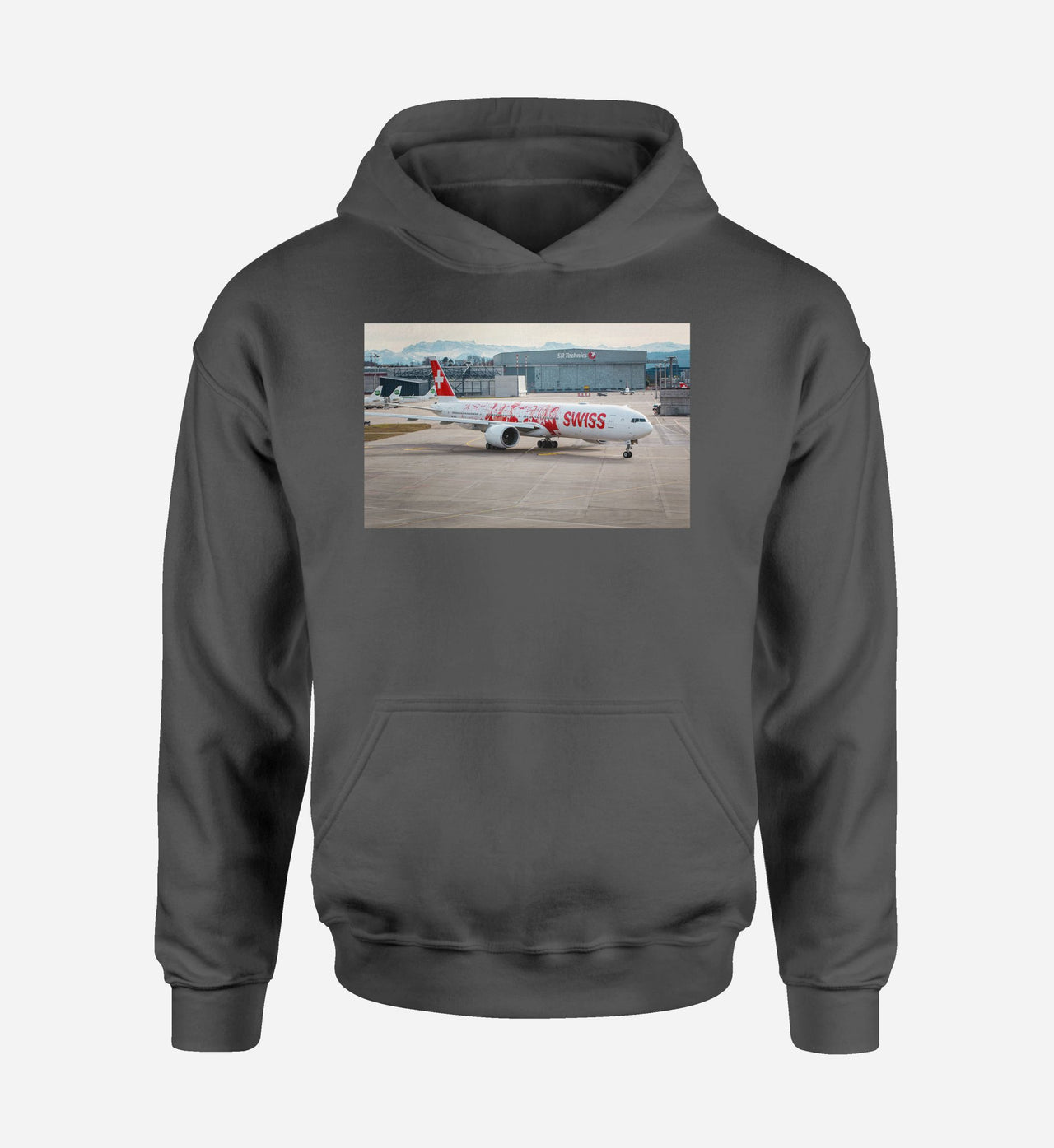 Boeing 777 Swiss Foto Designed Hoodies