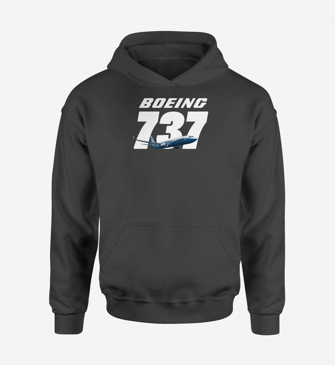 Super Boeing 737+Text Designed Hoodies