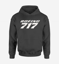 Thumbnail for Boeing 717 & Text Designed Hoodies