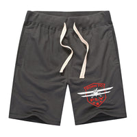 Thumbnail for Super Born To Fly Designed Cotton Shorts
