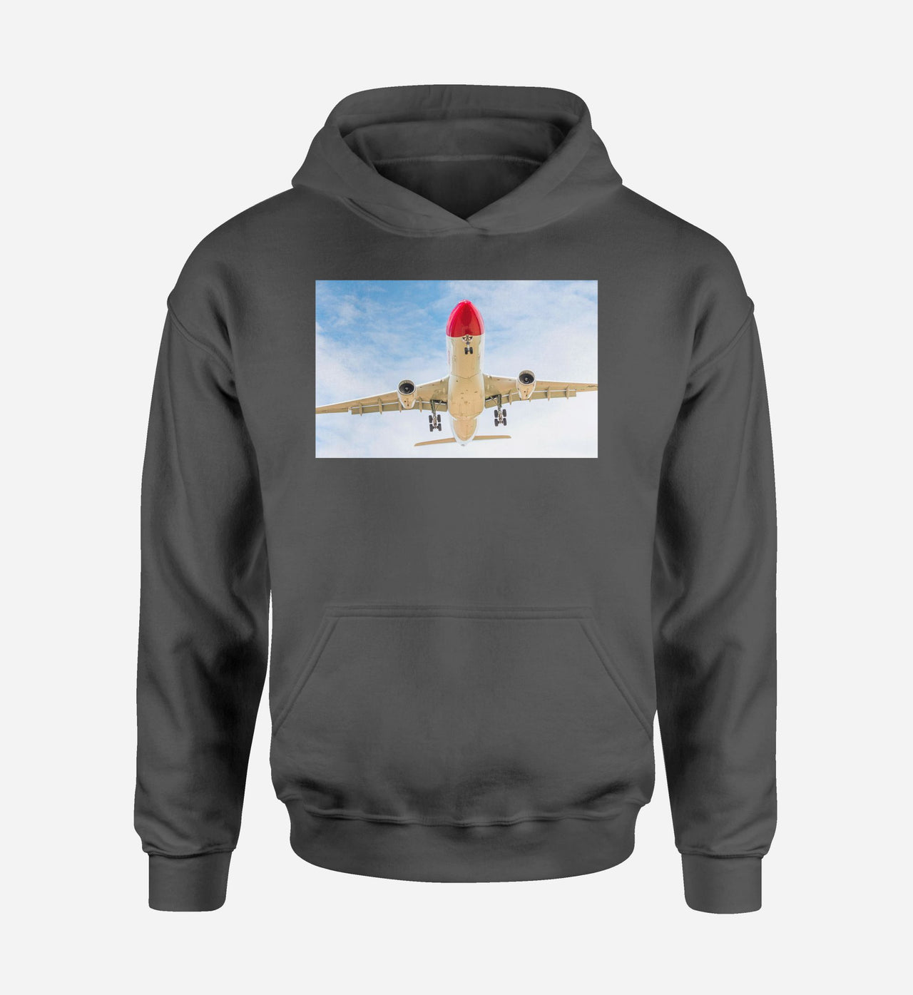 Beautiful Airbus A330 on Approach Designed Hoodies
