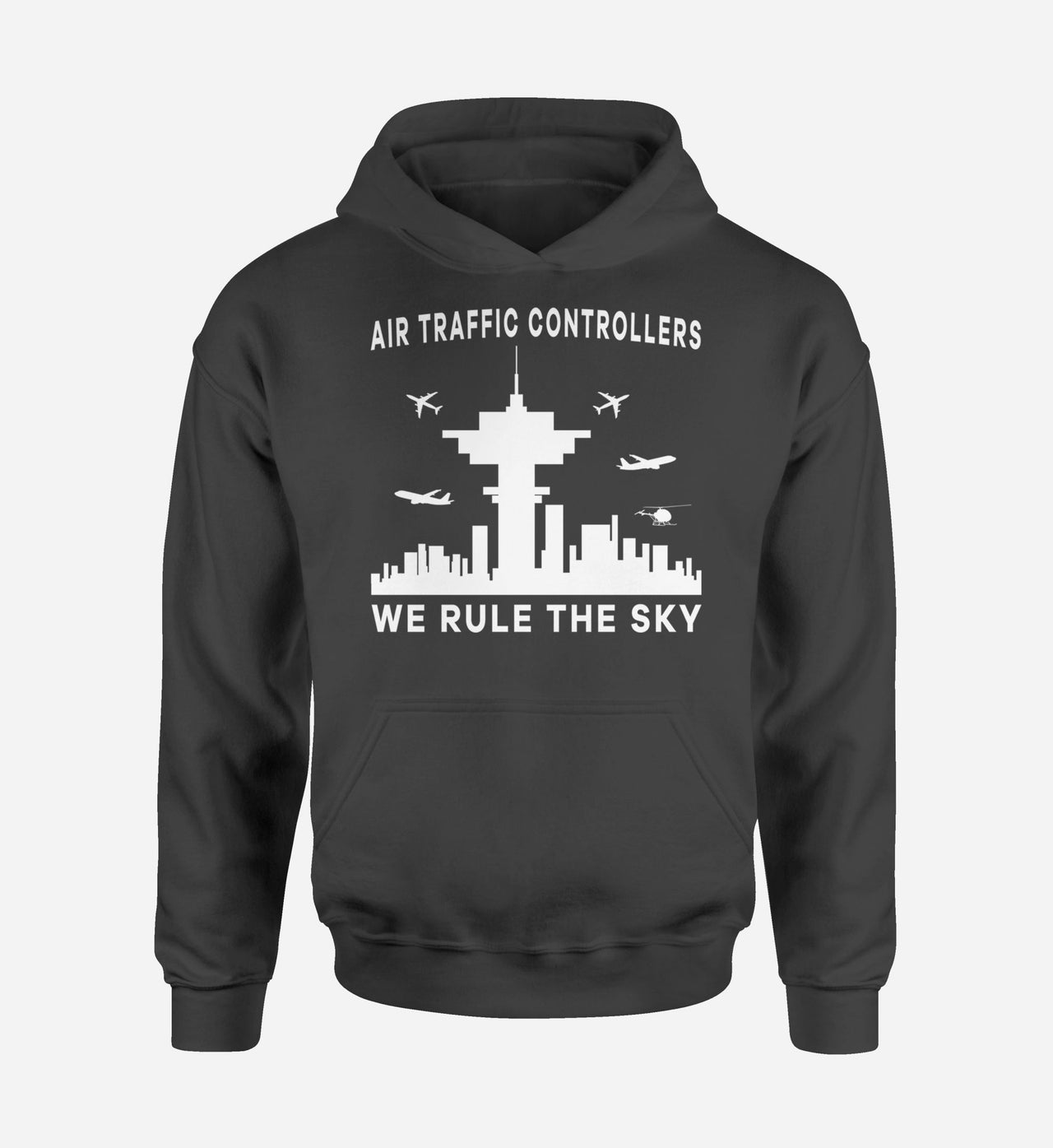 Air Traffic Controllers - We Rule The Sky Designed Hoodies