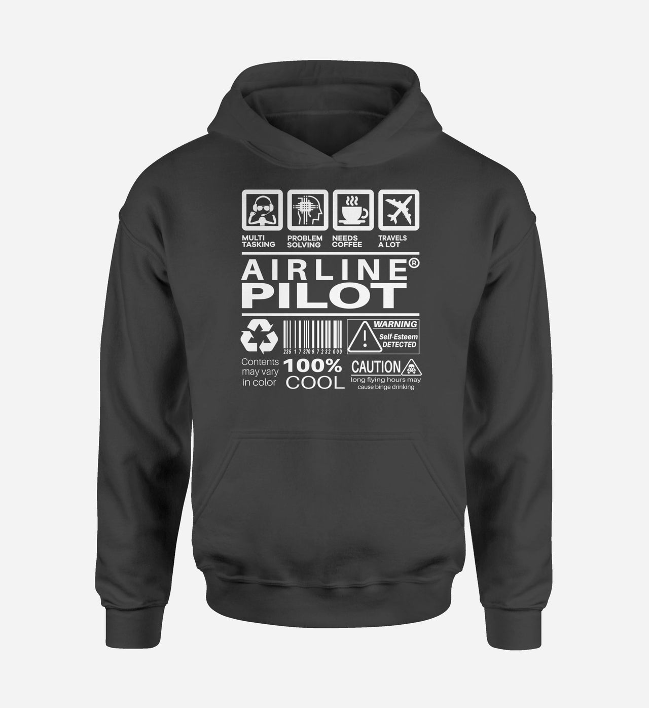 Airline Pilot Label Designed Hoodies