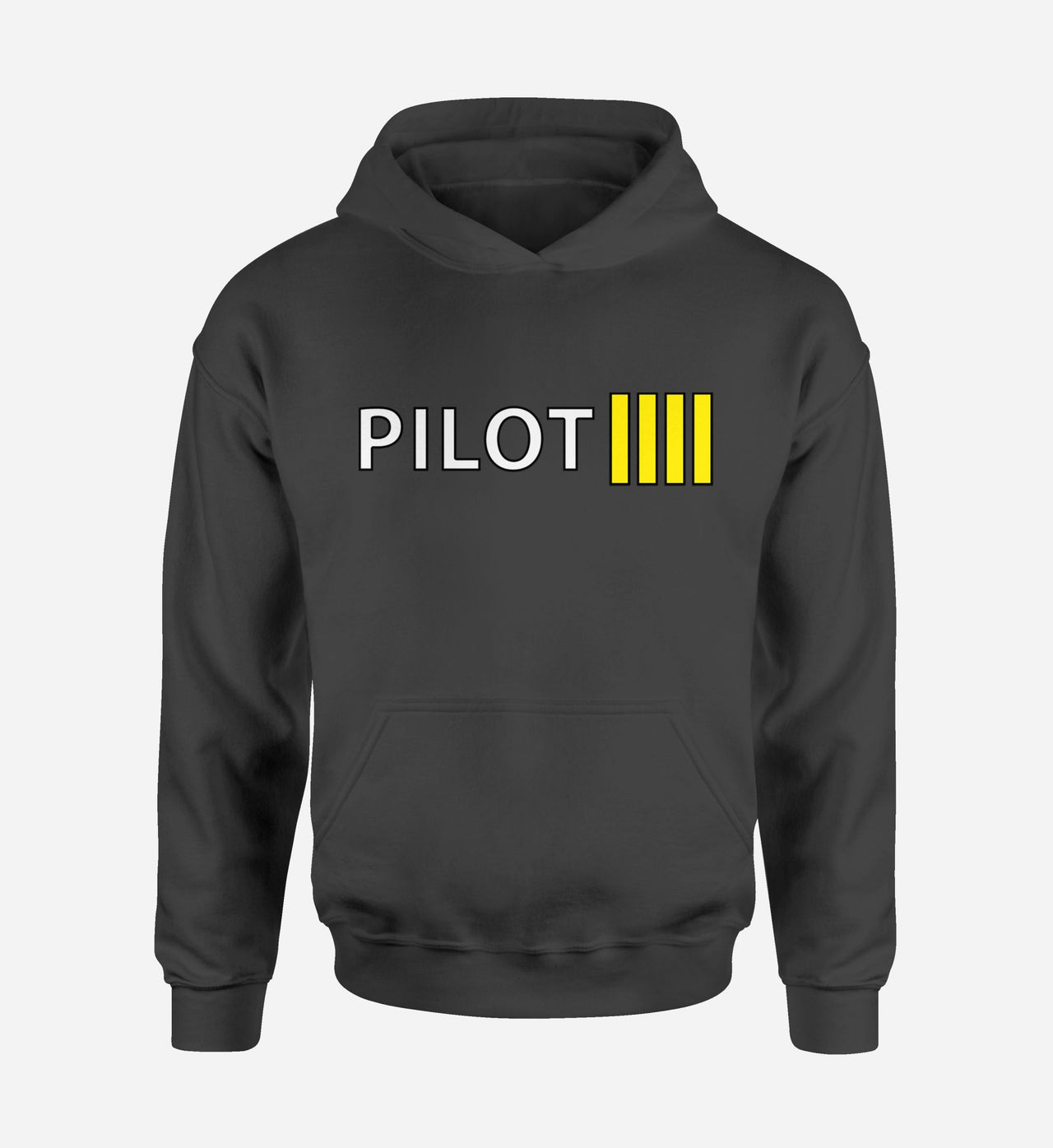 Pilot & Stripes (4 Lines) Designed Hoodies