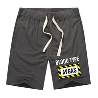 Thumbnail for Blood Type AVGAS Designed Cotton Shorts