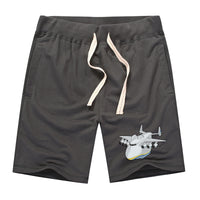 Thumbnail for Antonov 225 (2) Designed Cotton Shorts