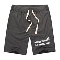 Thumbnail for The Airbus A220 Designed Cotton Shorts