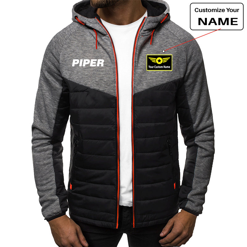 Piper & Text Designed Sportive Jackets