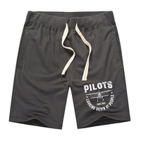 Thumbnail for Pilots Looking Down at People Since 1903 Designed Cotton Shorts
