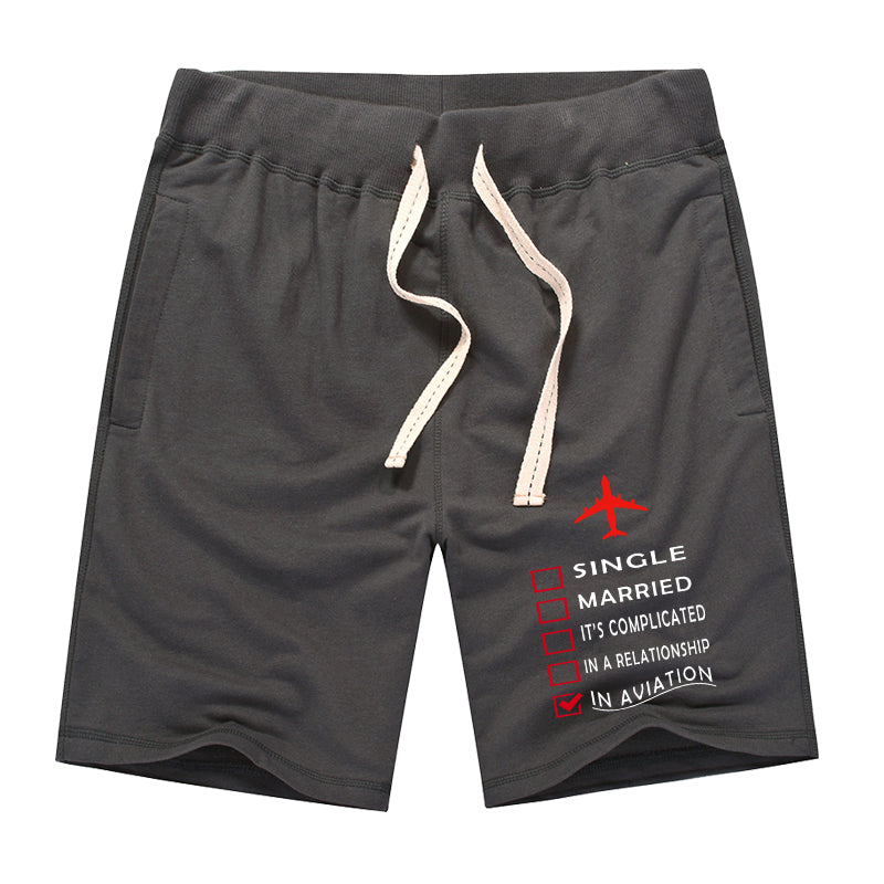 In Aviation Designed Cotton Shorts
