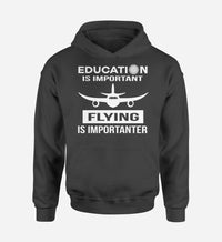 Thumbnail for Flying is Importanter Designed Hoodies