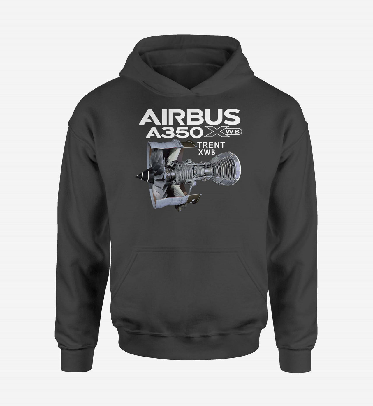 Airbus A350 & Trent Wxb Engine Designed Hoodies