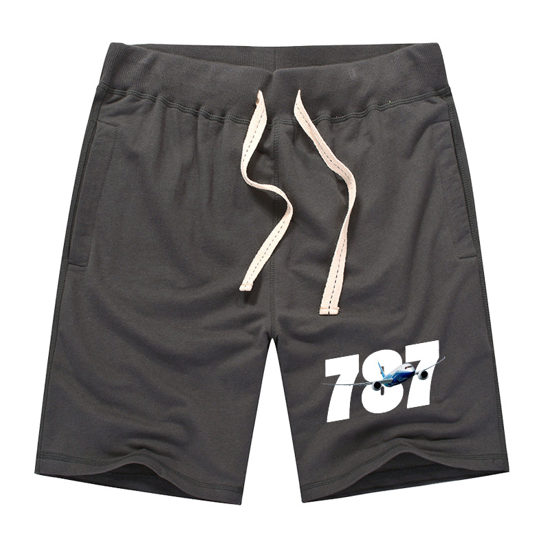 Super Boeing 787 Designed Cotton Shorts