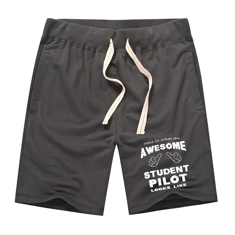 Student Pilot Designed Cotton Shorts