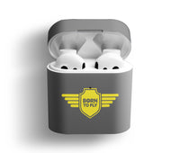Thumbnail for Born To Fly & Badge Designed AirPods Cases