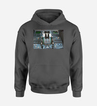 Thumbnail for Airbus A320 Cockpit Designed Hoodies