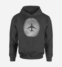 Thumbnail for Aviation Finger Print Designed Hoodies