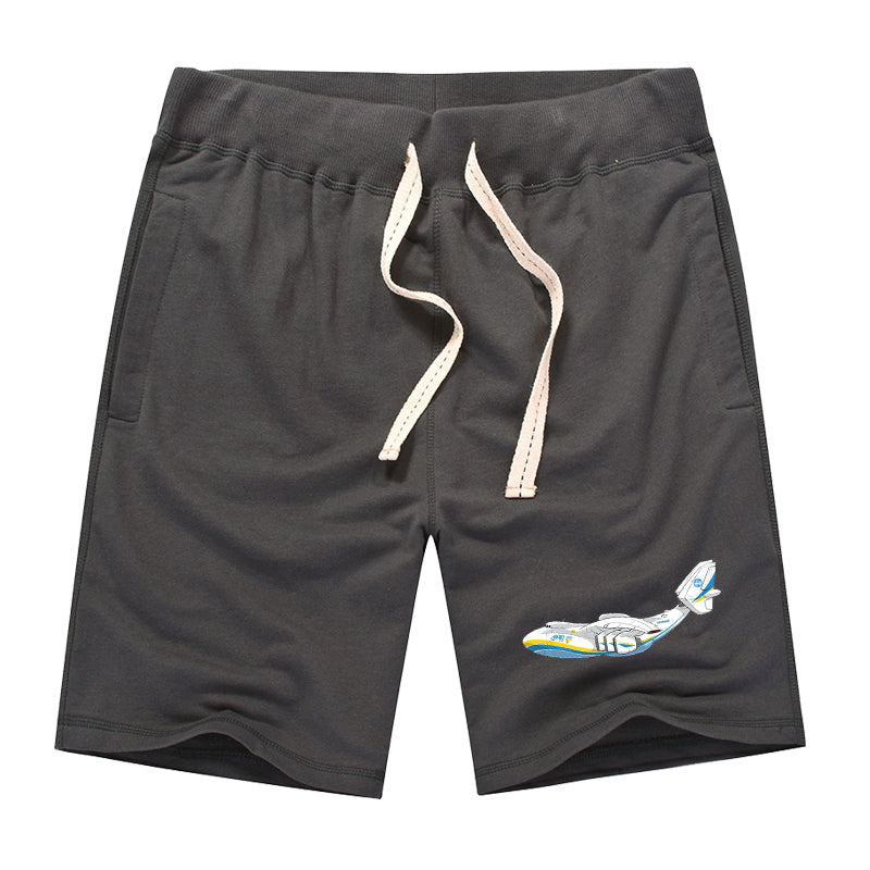 RIP Antonov An-225 Designed Cotton Shorts