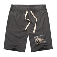 Thumbnail for Airbus A320 & V2500 Engine Designed Cotton Shorts
