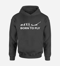 Thumbnail for Born To Fly Glider Designed Hoodies