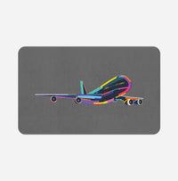 Thumbnail for Multicolor Airplane Designed Bath Mats