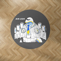 Thumbnail for Antonov AN-225 (18) Designed Carpet & Floor Mats (Round)