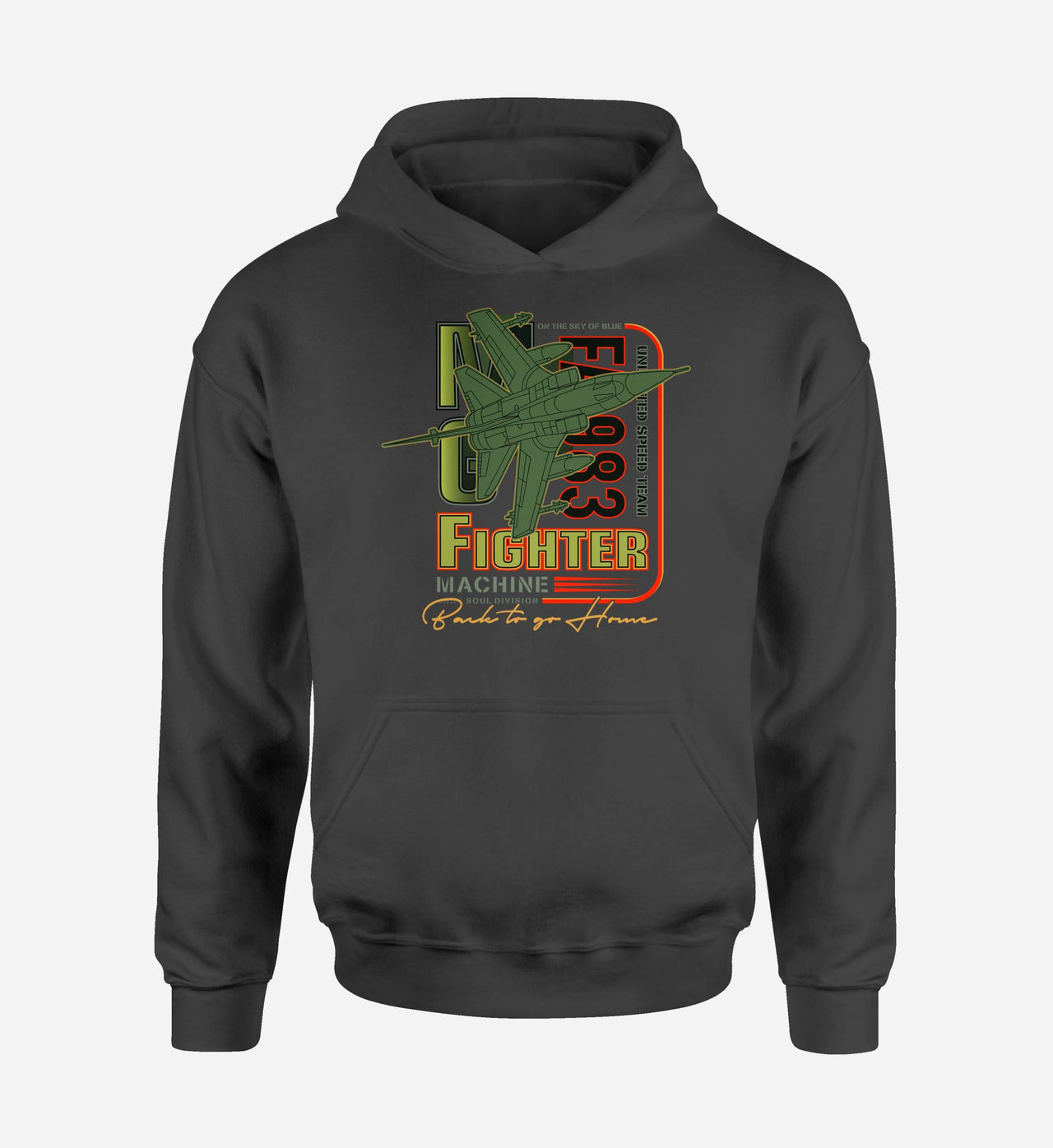 Fighter Machine Designed Hoodies