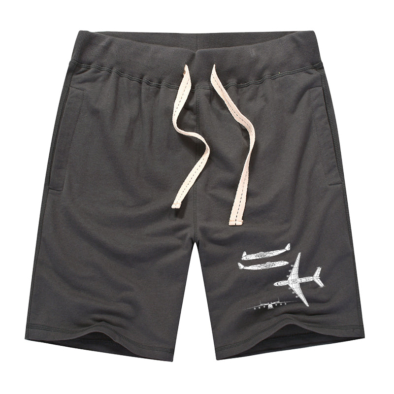 Antonov AN-225 (14) Designed Cotton Shorts