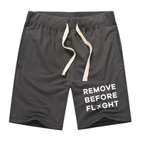 Thumbnail for Remove Before Flight Designed Cotton Shorts