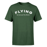 Thumbnail for Flying All Around The World Designed T-Shirts