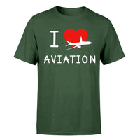 Thumbnail for I Love Aviation Designed T-Shirts