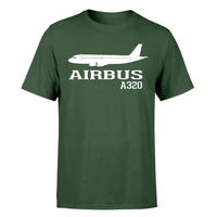 Thumbnail for Airbus A320 Printed Designed T-Shirts