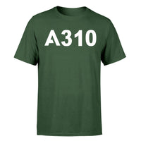 Thumbnail for A310 Flat Text Designed T-Shirts