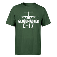 Thumbnail for GlobeMaster C-17 & Plane Designed T-Shirts