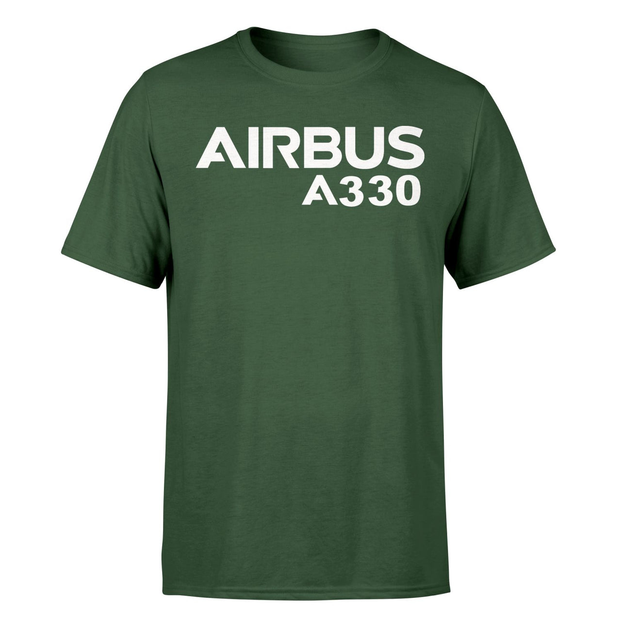 Airbus A330 & Text Designed T-Shirts