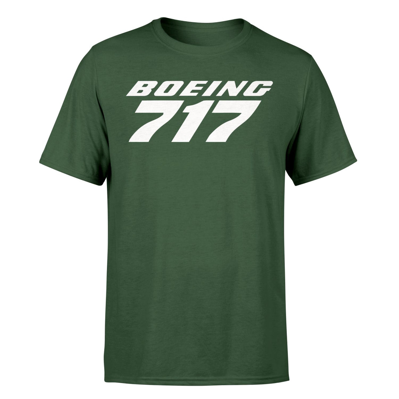 Boeing 717 & Text Designed T-Shirts