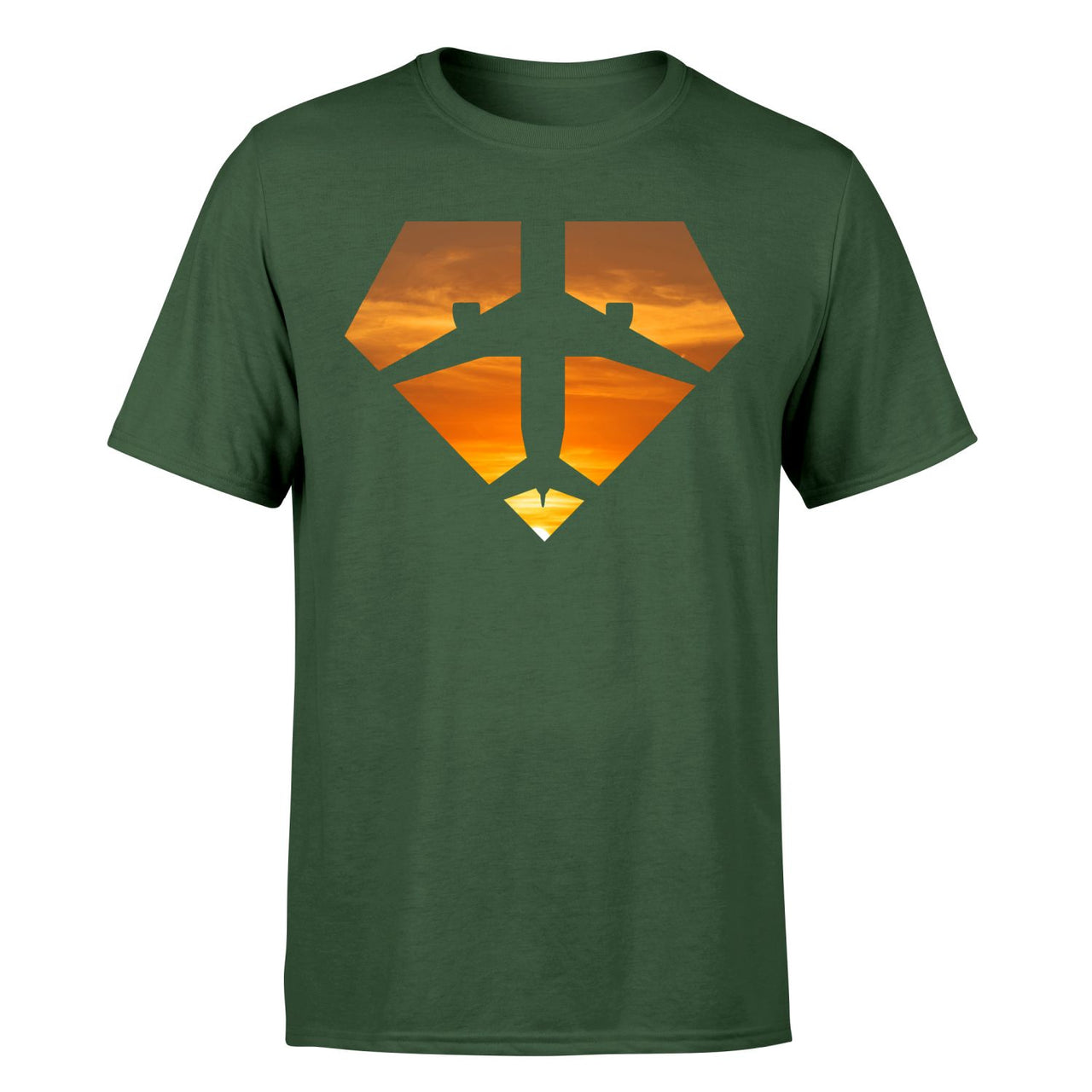 Supermen of The Skies (Sunset) Designed T-Shirts
