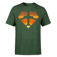Thumbnail for Supermen of The Skies (Sunset) Designed T-Shirts