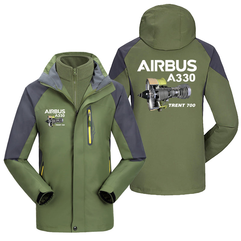 Airbus A330 & Trent 700 Engine Designed Thick Skiing Jackets